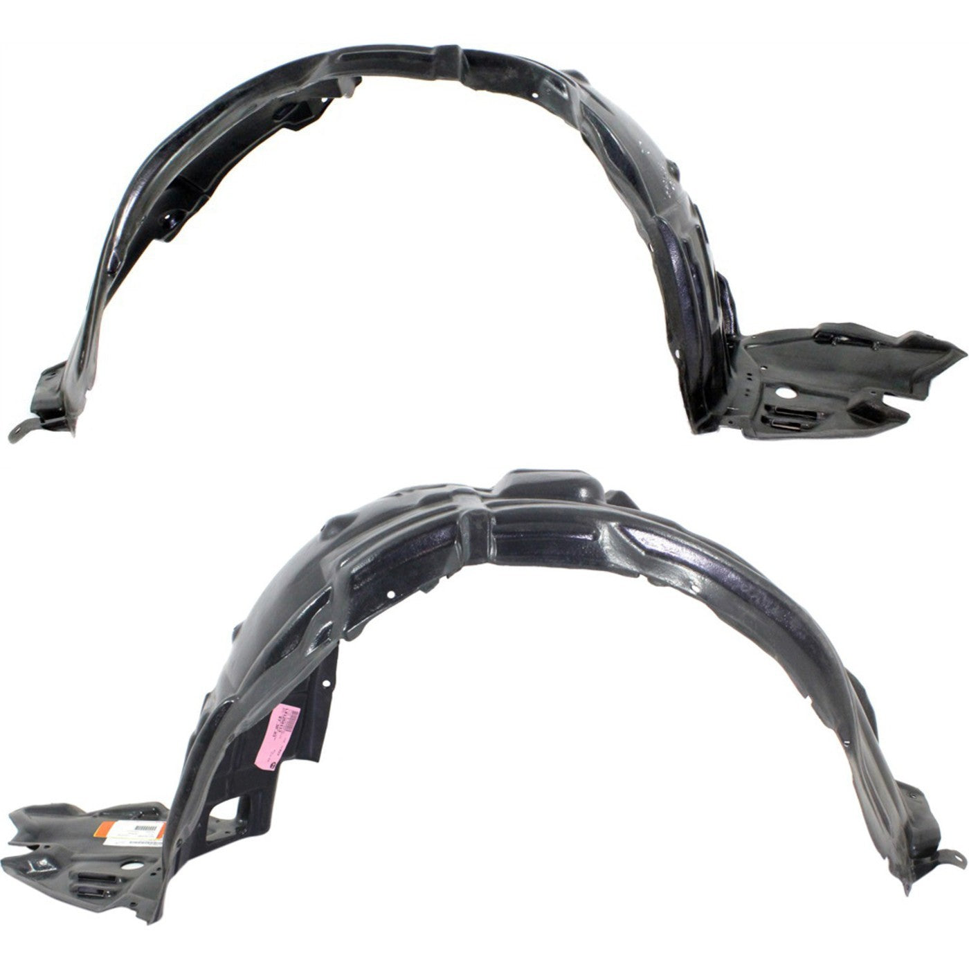 Set of 2 Fender Liner For Lexus GS300 2006 Front Left & Right Plastic Liner