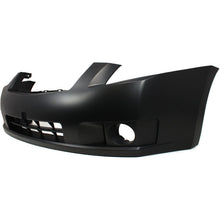 Front Bumper Cover For 2007-2009 Nissan Sentra w/ fog lamp holes Primed