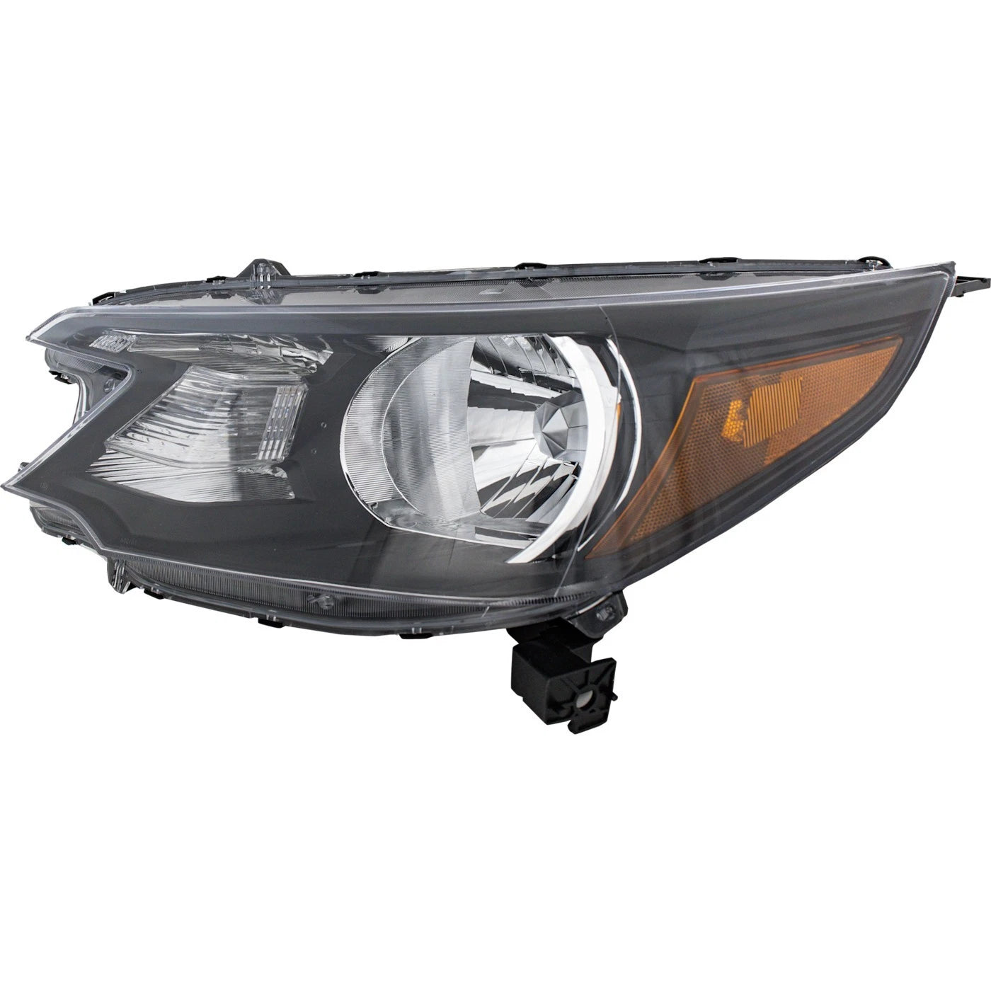 Driver and Passenger Side Headlights For Honda CR-V 2012-2014 Halogen w/ Bulb/s