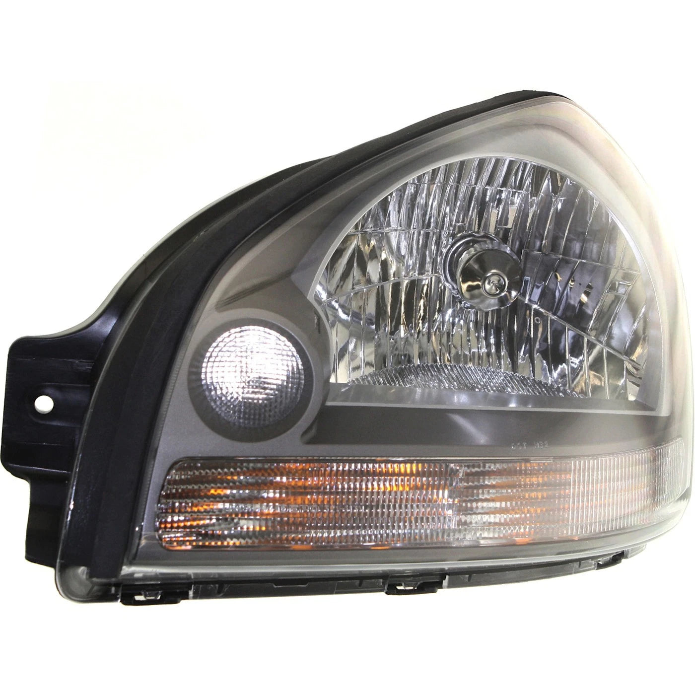 Left and Right Headlights For Hyundai Tucson 2005-2009 Halogen w/ Bulbs w/ Clear