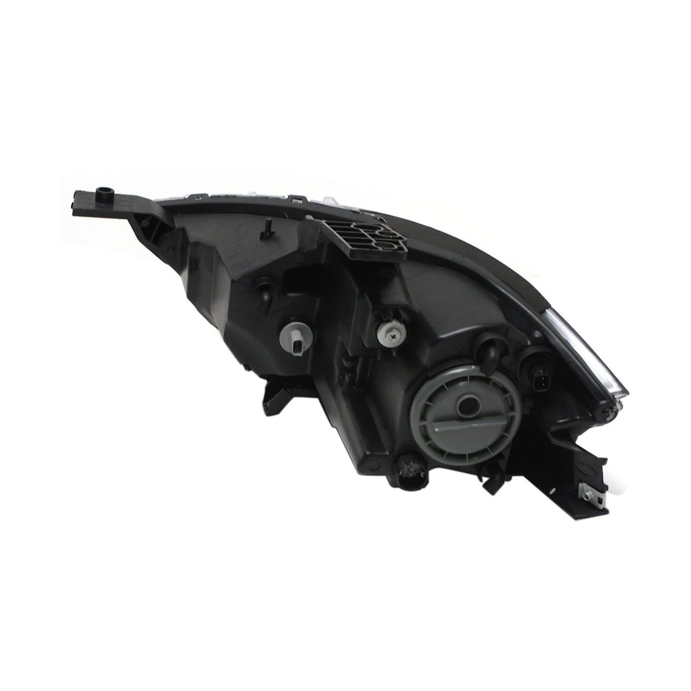 Headlight Set For 2013-2016 Dodge Dart Left and Right Black Housing HID 2Pc
