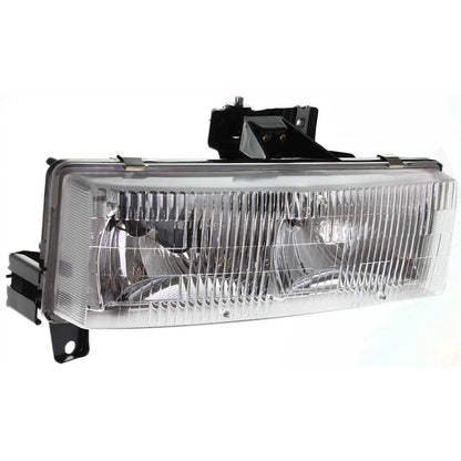 Halogen Headlight Set For 1996-2002 Chevrolet Express 3500 w/ Bulb(s) Pair