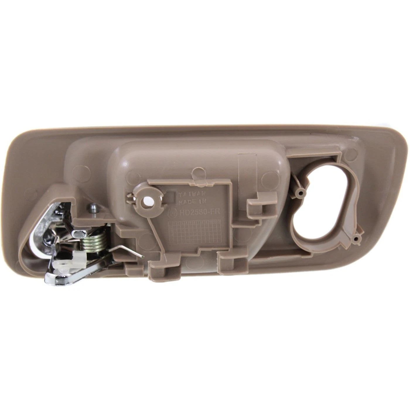 Door Handle Set For 1998-2002 Honda Accord Front Inner Beige Housing 2Pc