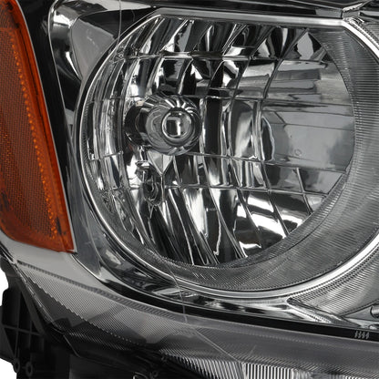 Driver and Passenger Side Headlights For Honda Pilot 2012-2015 Halogen w/ Bulb/s