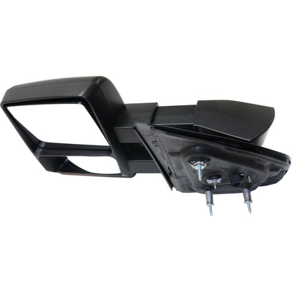 Tow Mirror For 2007 2014 Ford F-150 Driver Side Power Heated Signal Puddle Light