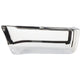Bumper End For 1996-2002 Toyota 4Runner Chrome Steel Rear Driver Side TO1104103