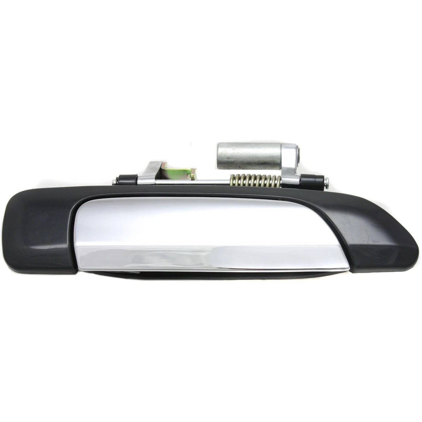 Door Handle Set For 2001-2005 Honda Civic Chrome Lever Black Housing Outer 4Pc
