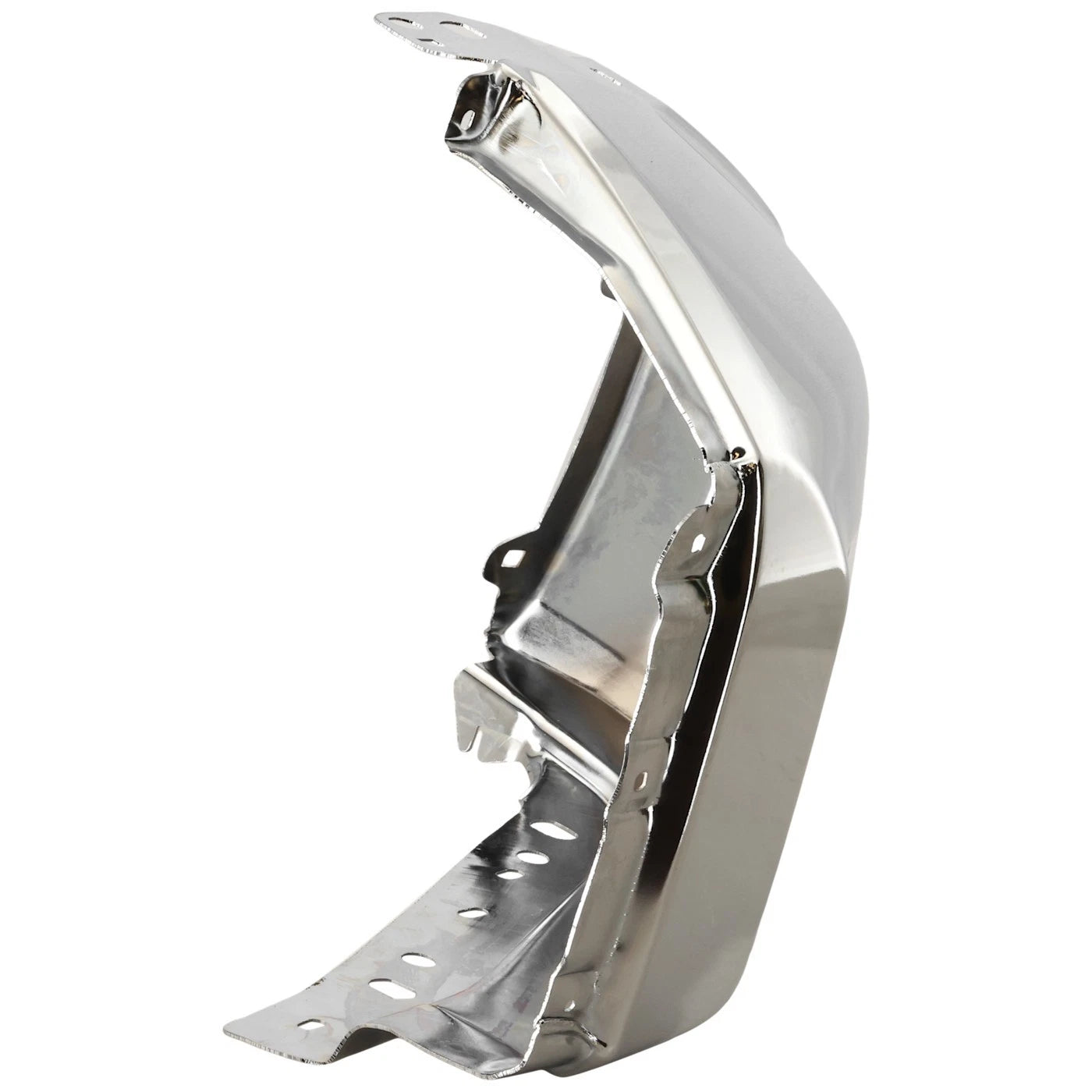 Bumper End For 2014-2021 Toyota Tundra Front Right Side Chrome Steel 521120C040