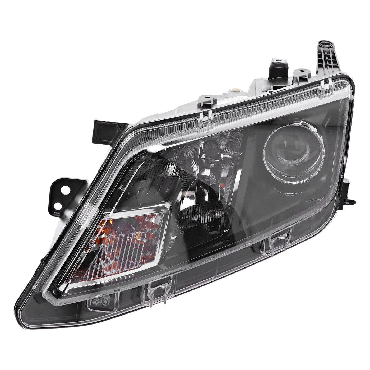 Driver Side Headlight For Ford Fusion 2010-2012 Halogen with Bulb(s) CAPA