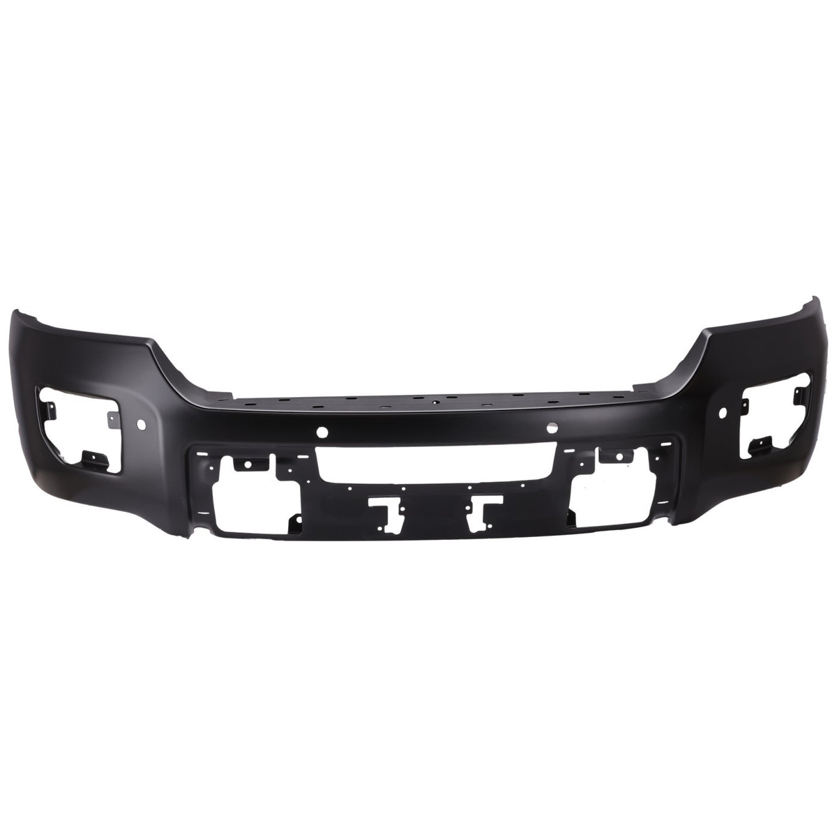 1-Piece Front Bumper For GMC Sierra 2500 HD 15-19 w/ Parking Aid Sensors