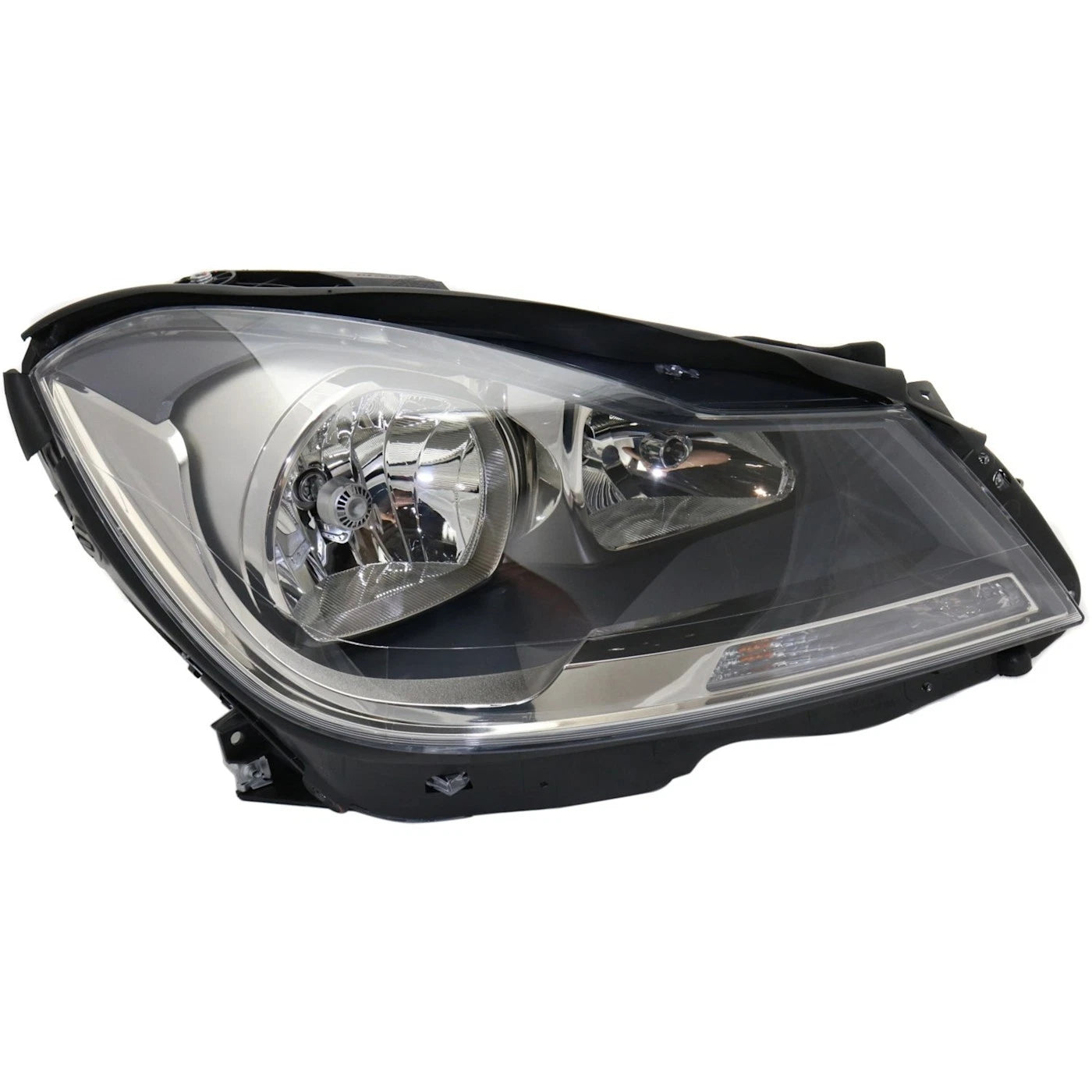 Headlight Set For 2012-2015 Mercedes Benz C250 C350 C63 AMG Left and Right CAPA