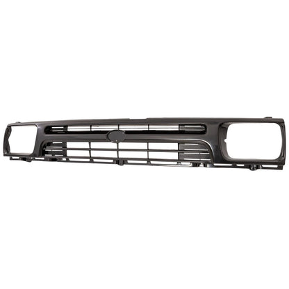 Grille For 92-95 Toyota Pickup Black Plastic