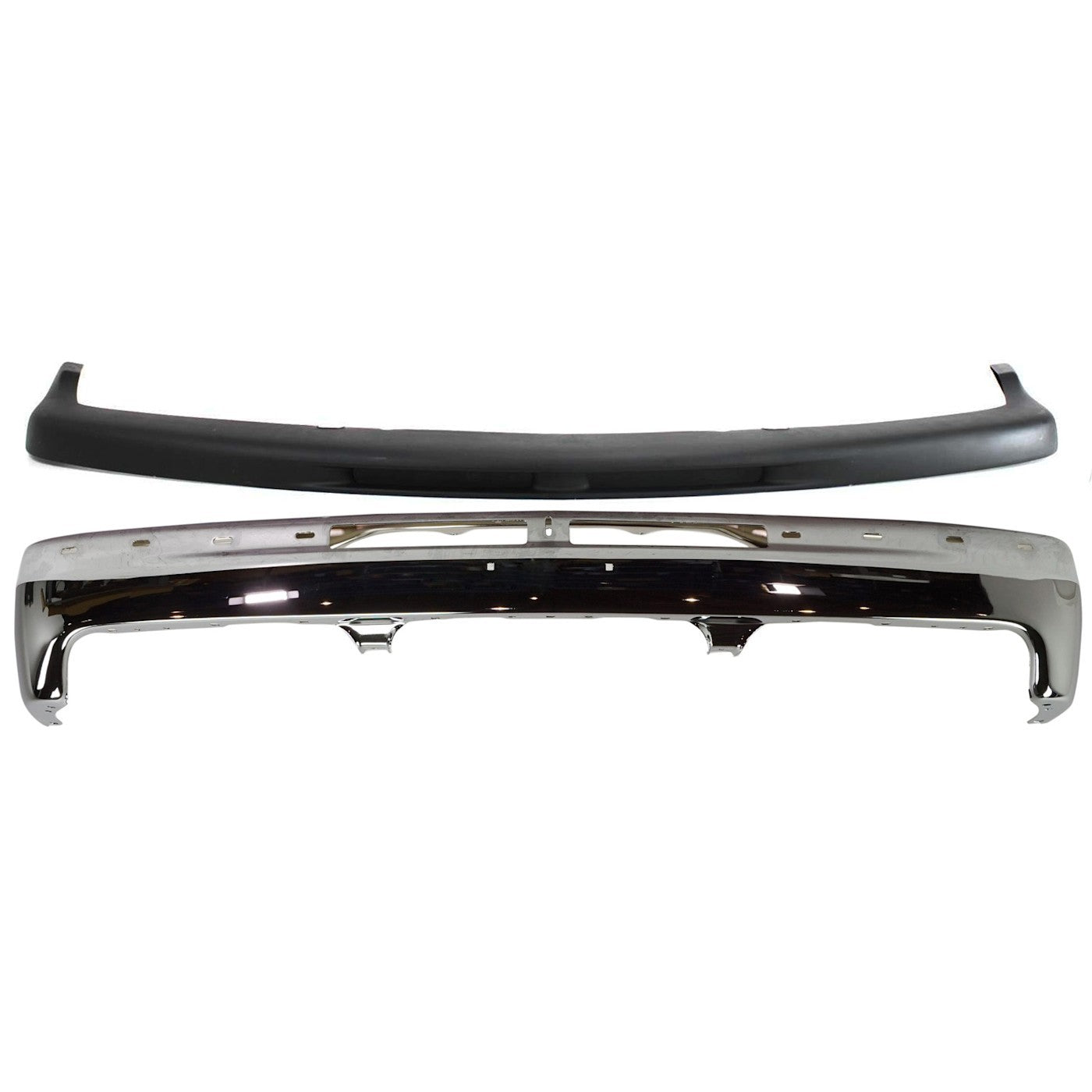 Bumper Kit For 99-2002 Chevrolet Silverado 1500 Front Upper 2Pc