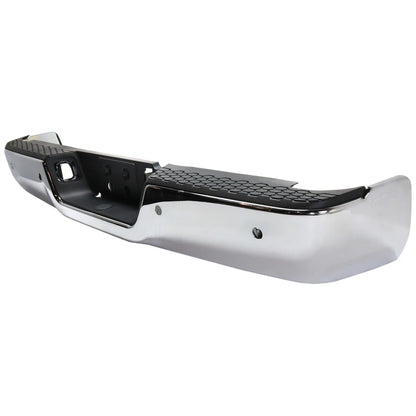 Step Bumper For Ram 2500 2013-2018 Rear w/ Parking Sensors Chrome
