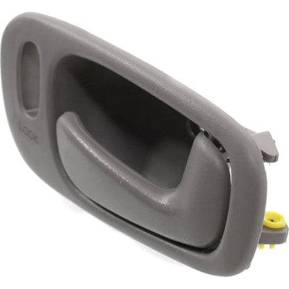 Inside Door Handle Light Gray Front Pair Set for Toyota Corolla Chevy Prizm NEW