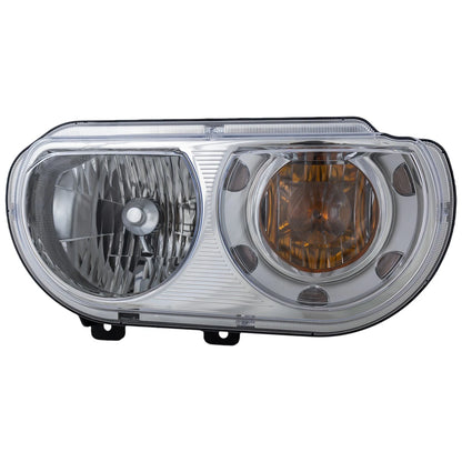 Halogen Headlight Passenger Side Right For 2009-2014 Dodge Challenger