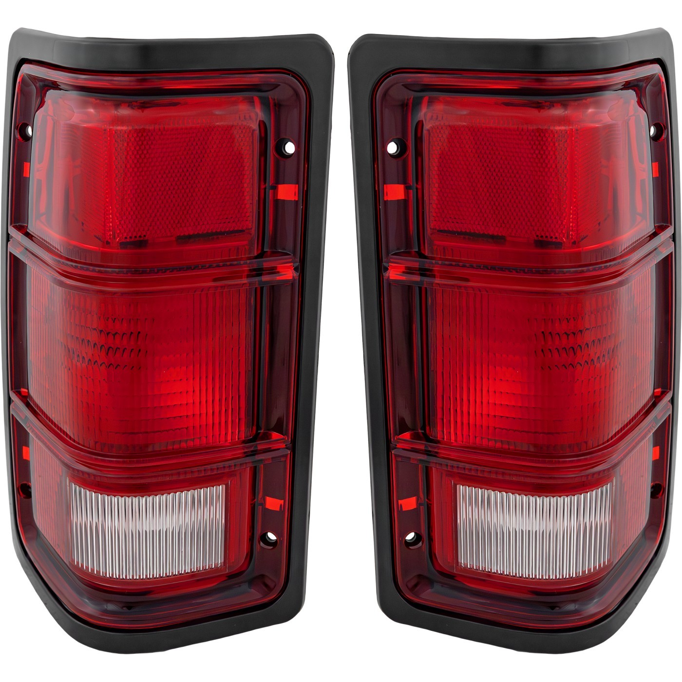 Tail Light Set For 1987-1996 Dodge Dakota Driver and Passenger Side Halogen