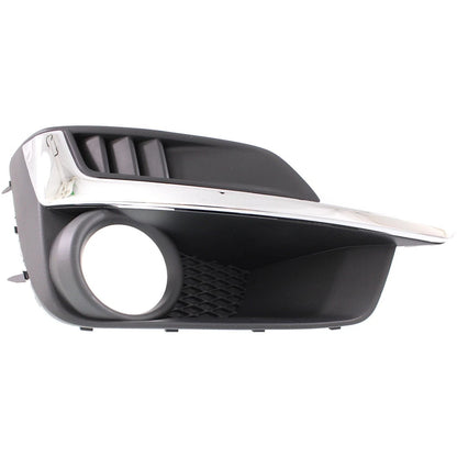 Fog Light Trim Set For 2015-2016 Subaru Impreza Left & Right Primed Plastic 2Pc