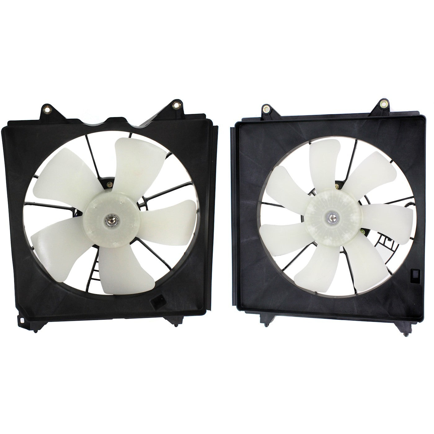 Cooling Radiator Fan Assembly Set For 2008-2012 Honda Accord Left and Right Side