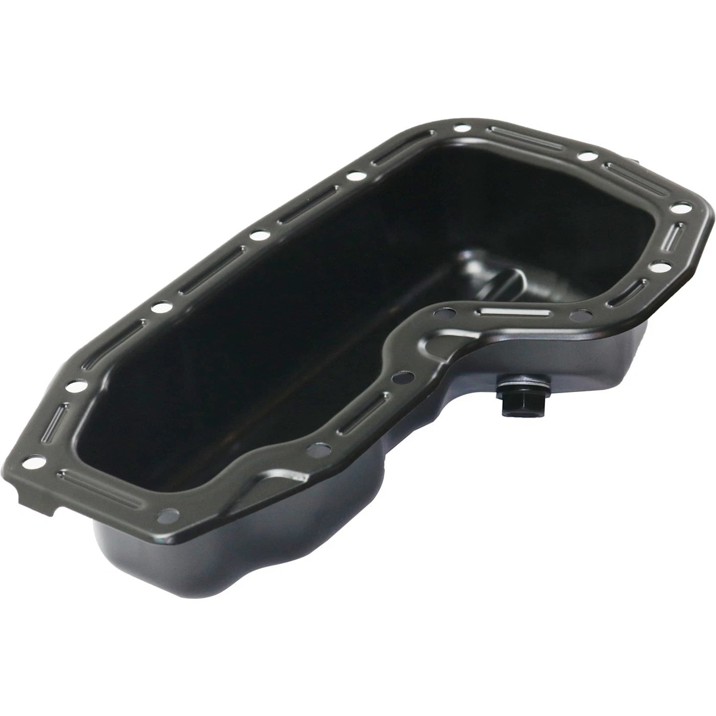 Oil Pan For 2011-20 Jeep Grand Cherokee Lower - drain plug 6 Cyl 3.6L Eng. Steel