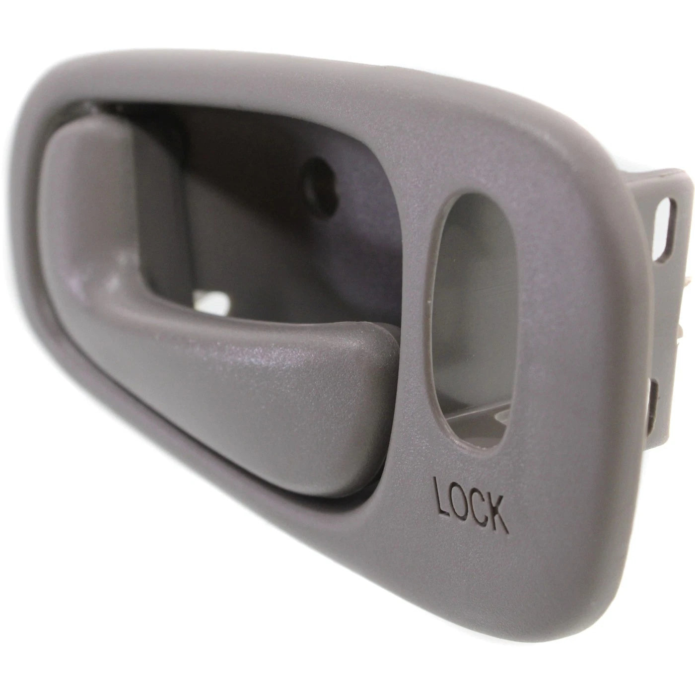 Inside Door Handle Light Gray Front Pair Set for Toyota Corolla Chevy Prizm NEW
