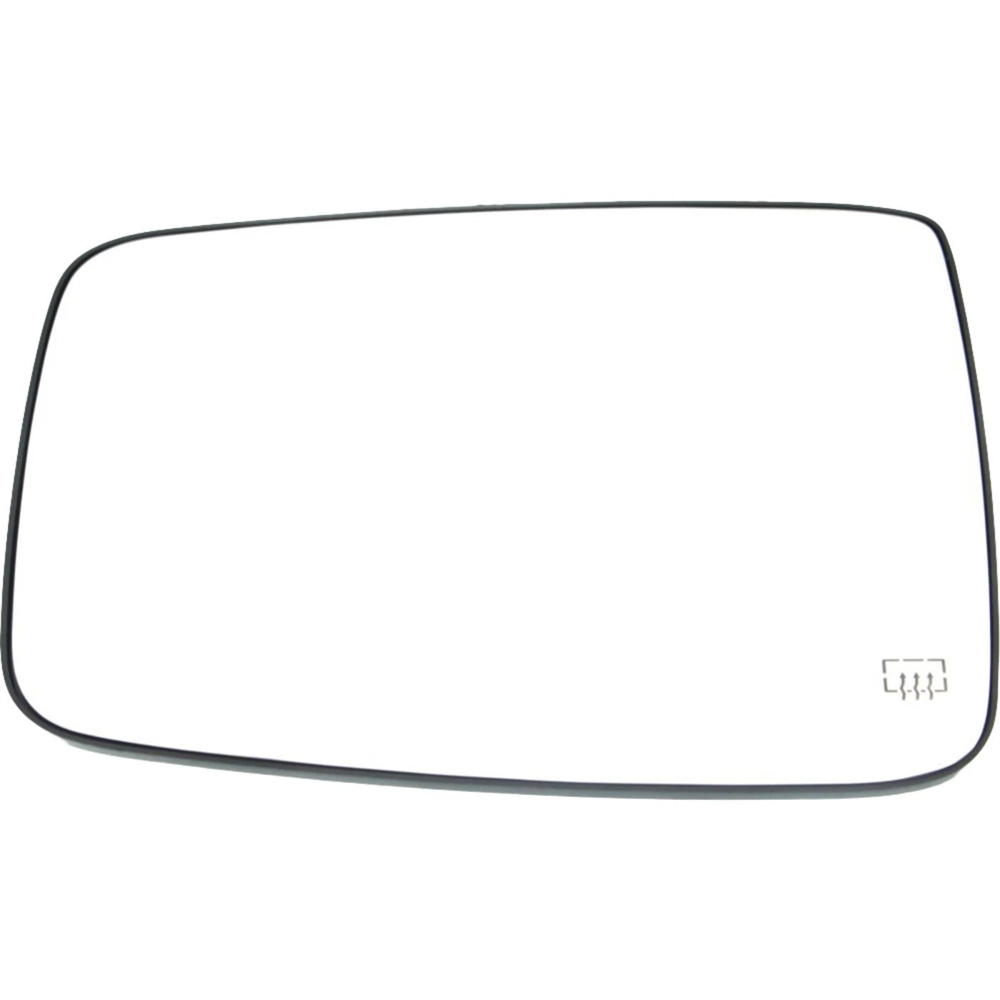 Mirror Glass For 09-18 Ram 1500 Truck 2011-18 Ram 2500 Driver Side Power Heated