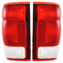 Set of 2 Tail Light For 2000 Ford Ranger XL LH & RH Clear & Red Lens