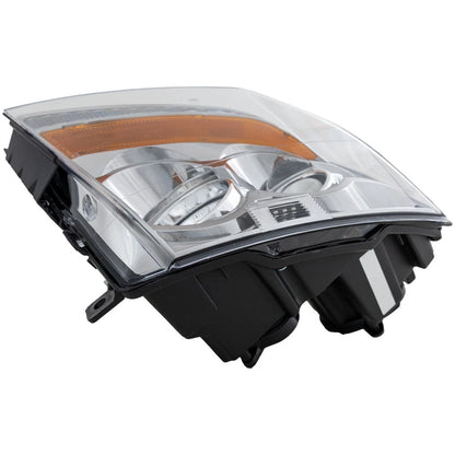 Driver Side Headlight For Cadillac CTS 2008-2015 Halogen with Bulb(s)