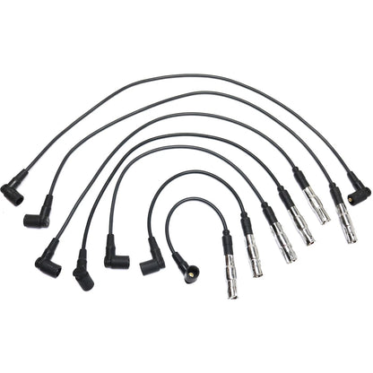 Set of 6 Spark Plug Wires For Mercedes 190 Mercedes-Benz 190E 260E 300CE 300E