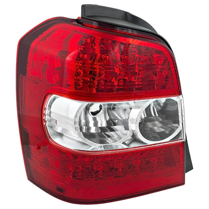 Tail Light for 2006-2007 Toyota Highlander Left Side Hybrid Model Red/Clear Lens