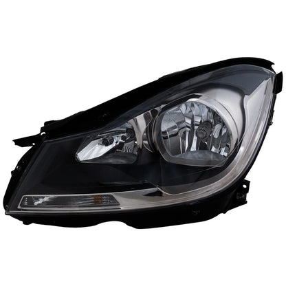 Headlight Set For 2012-2015 Mercedes Benz C250 C350 C63 AMG Left and Right CAPA
