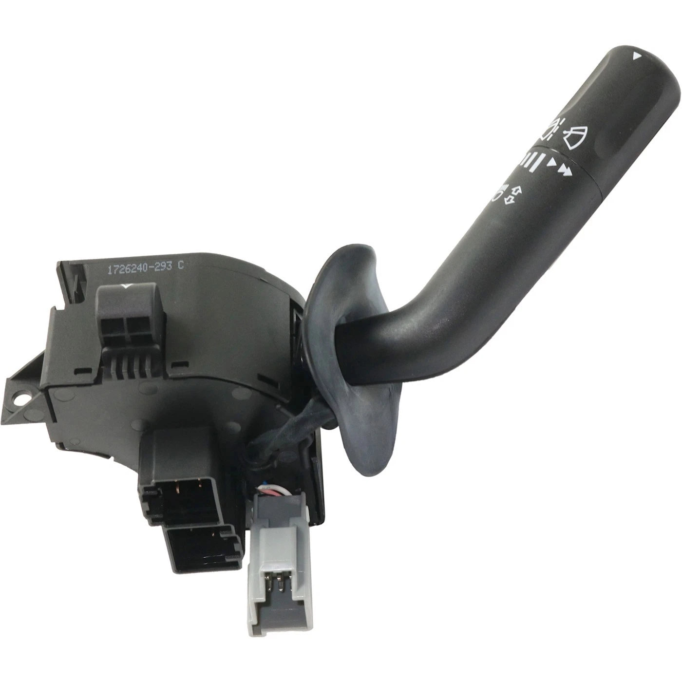 Turn Signal Switch For 2004-2005 Ford F-150 Black with Wiper and Washer Controls