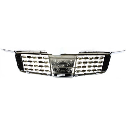 Grille For 2004-2006 Nissan Maxima Chrome Plastic