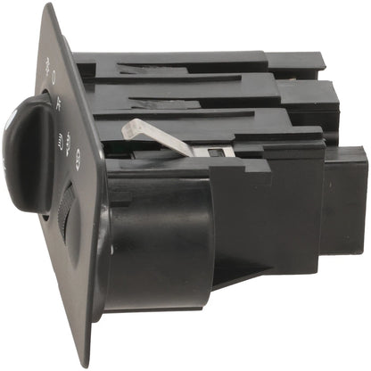 Headlight Switch For 2002-2004 Ford F-250 Super Duty Black Rectangular Shape