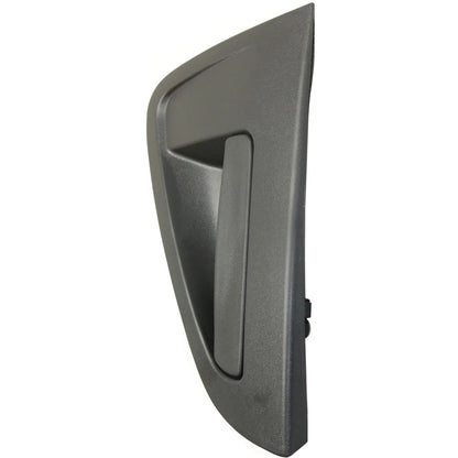 Exterior Door Handle For 2013-2015 Chevrolet Spark Set of 2 Rear Black Plastic