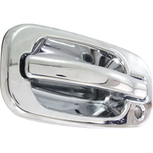 Chrome Outer Outside Exterior Door Handle Pair Set for Chevy Silverado GMC Truck