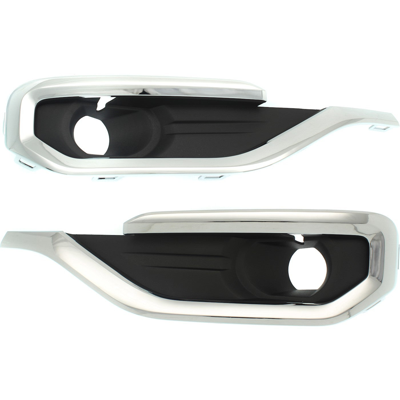 Fog Light Trim For 2017-2018 GMC Acadia Driver and Passenger Side