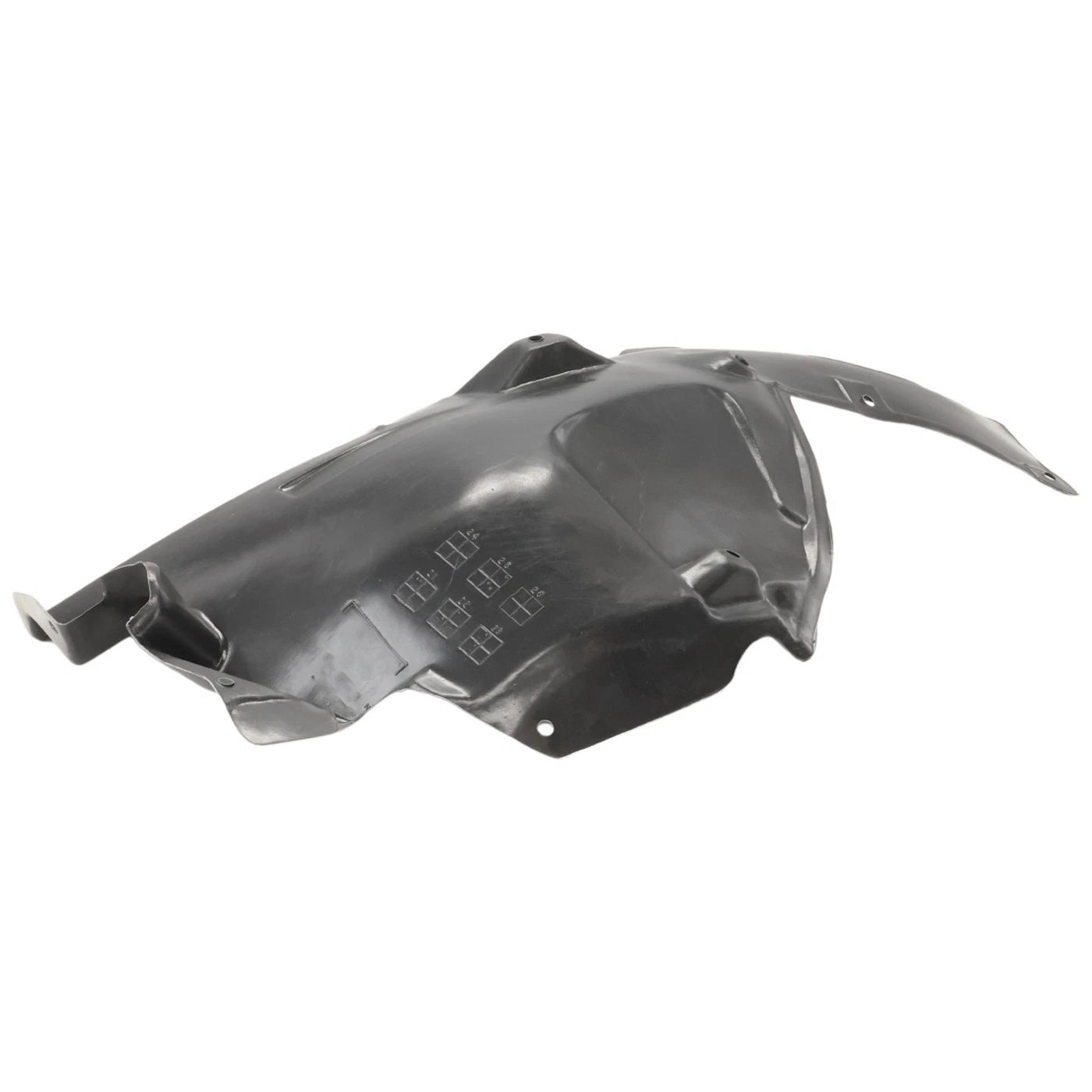 Front Left and Right Side Fender Liner Set For 08-13 Infiniti G37 Rear Section