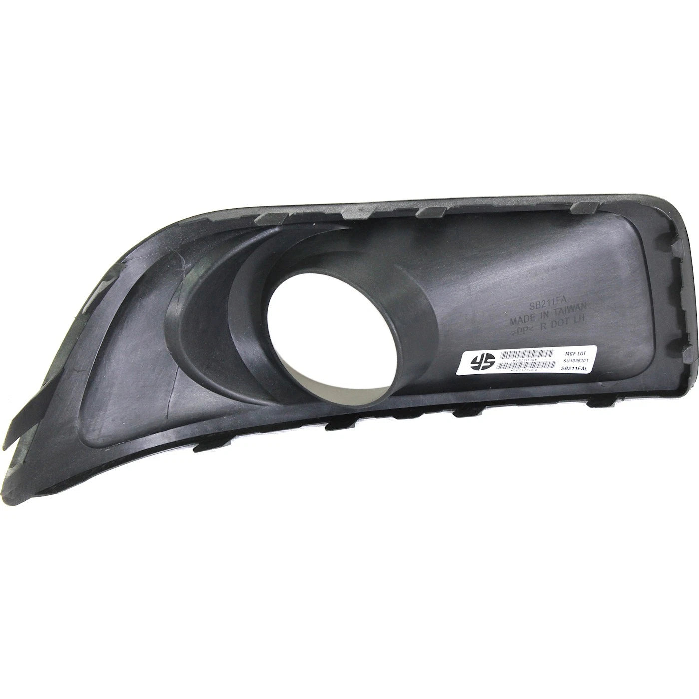 Fog Light Trim For 2010-2012 Subaru Outback Front Driver Side Primed Bezel