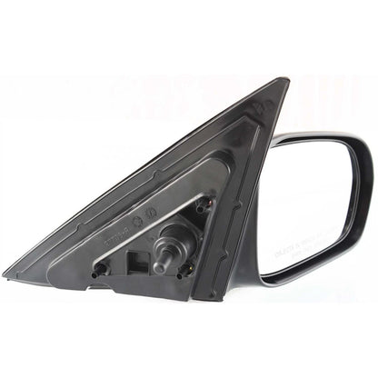 Manual Remote Mirror For 2001-2005 Honda Civic Sedan Passenger Side Paintable
