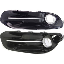 Fog Light Trim Set For 2013-2016 Dodge Dart Left and Right Primed Plastic 2Pc
