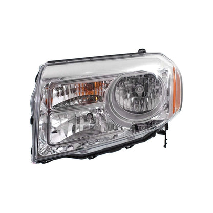 Driver and Passenger Side Headlights For Honda Pilot 2012-2015 Halogen w/ Bulb/s
