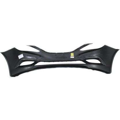 Front Bumper Cover Kit Includes Bumper Grille For 2011-2013 Hyundai Sonata CAPA
