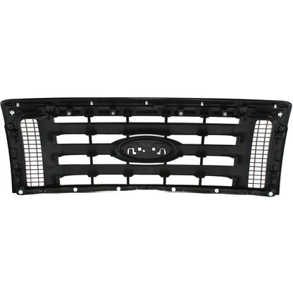 Grille Assembly For Ford F-150 2009-2012 XL Models Textured Gray