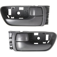 Interior Door Handle For 2004-2010 Toyota Sienna Set of 2 Front Gray Plastic