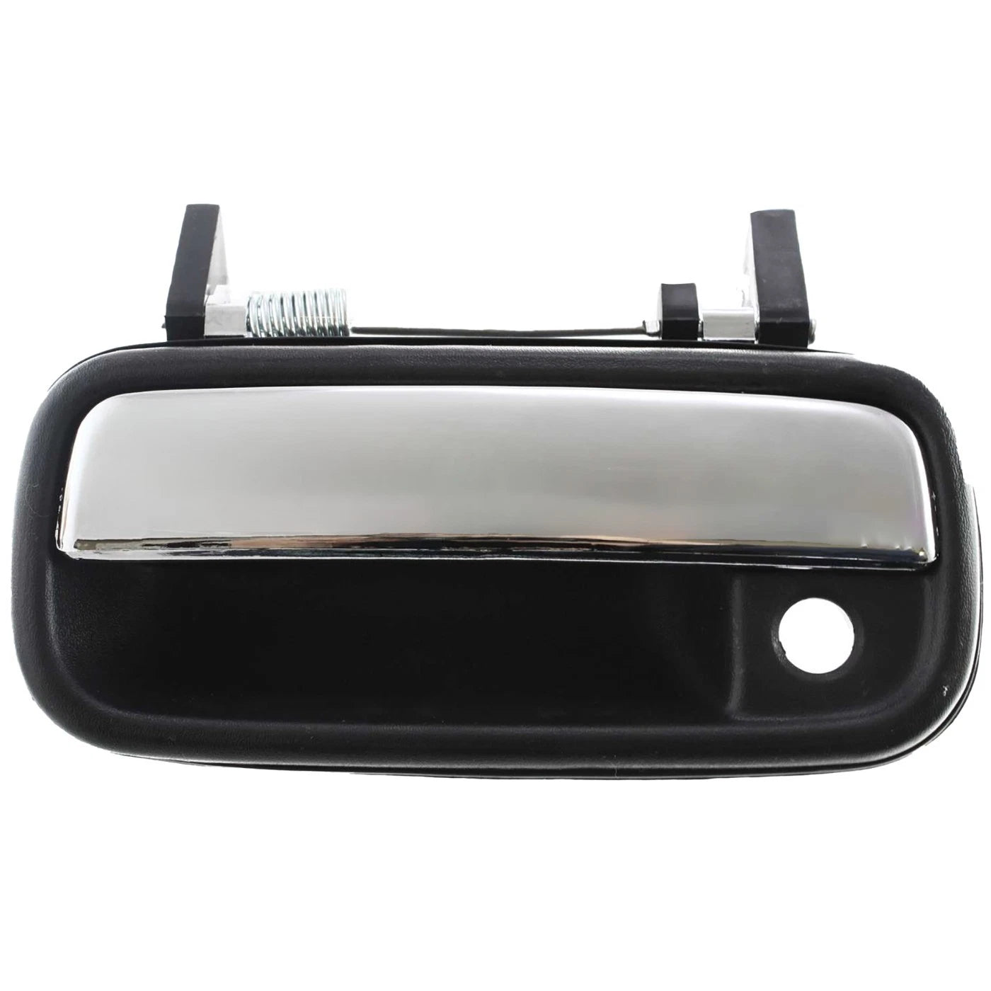 Exterior Door Handle For 1989-1995 Toyota Pickup Front Extended Cab Black Chrome