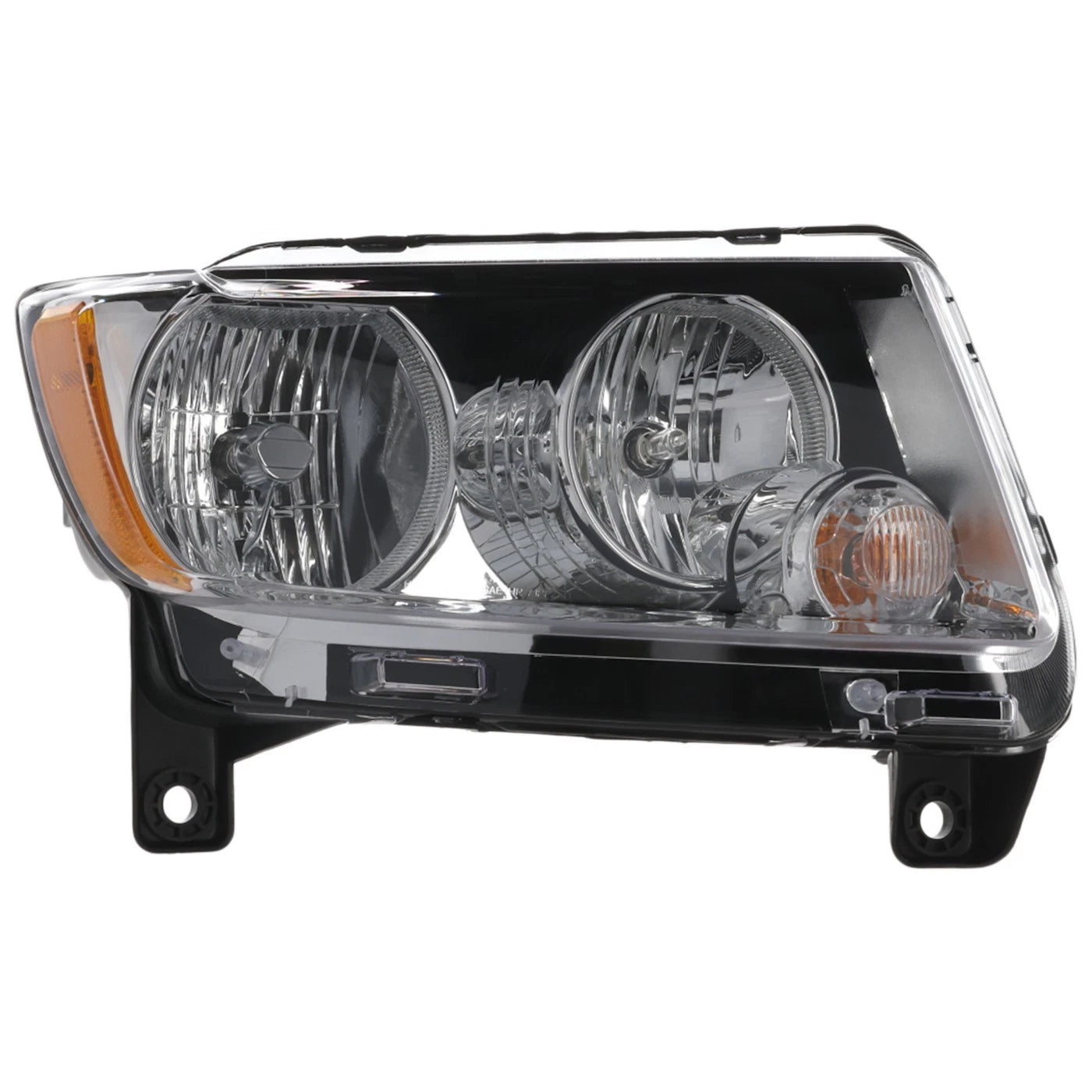 Passenger Side Headlight For Jeep Grand Cherokee 2011-2013 Halogen with Bulb(s)