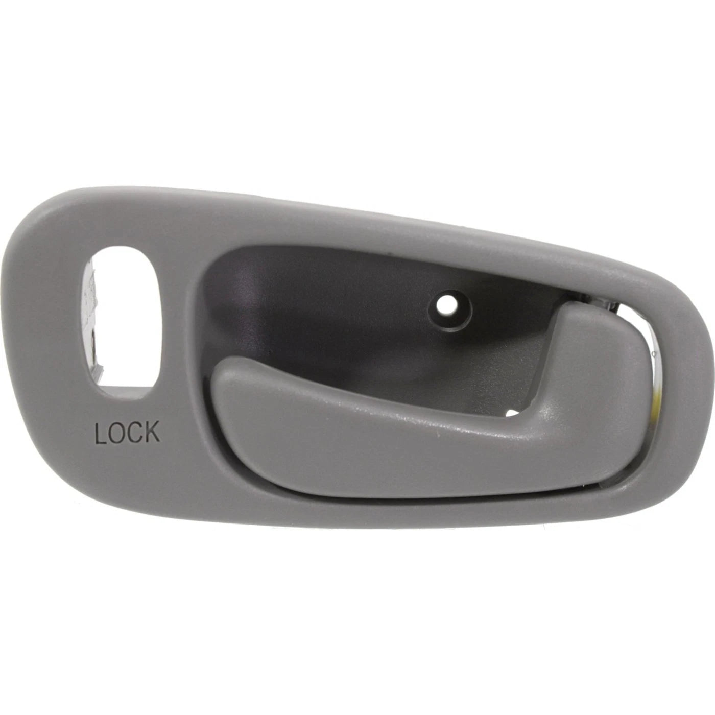 Inside Door Handle Light Gray Front Pair Set for Toyota Corolla Chevy Prizm NEW