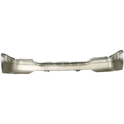 1-Piece Front Bumper For GMC Sierra 1500 1999-2002 Gas Bright Replaces# 15758072