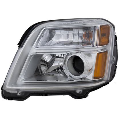 Driver Side Headlight For GMC Terrain 2016-2017 Halogen with Bulb(s)